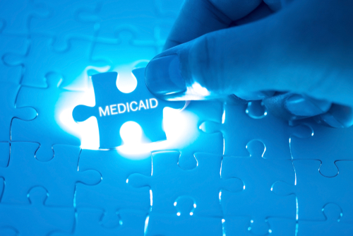 Medicaid fitting into a puzzle