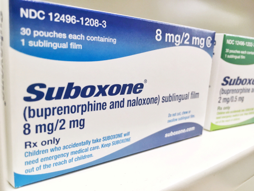 suboxone box of pills